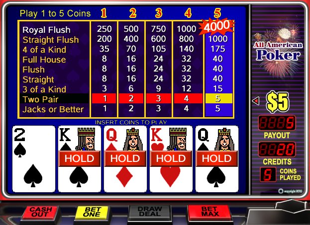 All American Poker - $10 No Deposit Casino Bonus